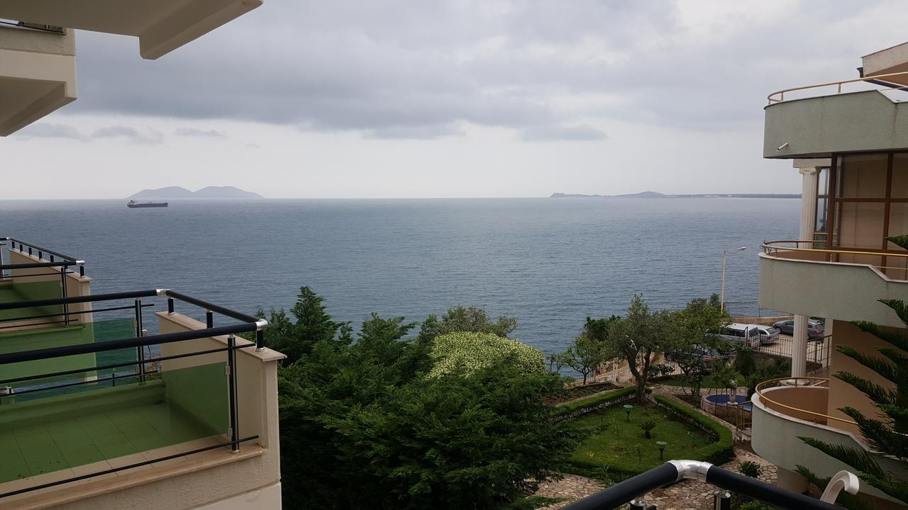 Deni Sea View Apartment Влёра Экстерьер фото