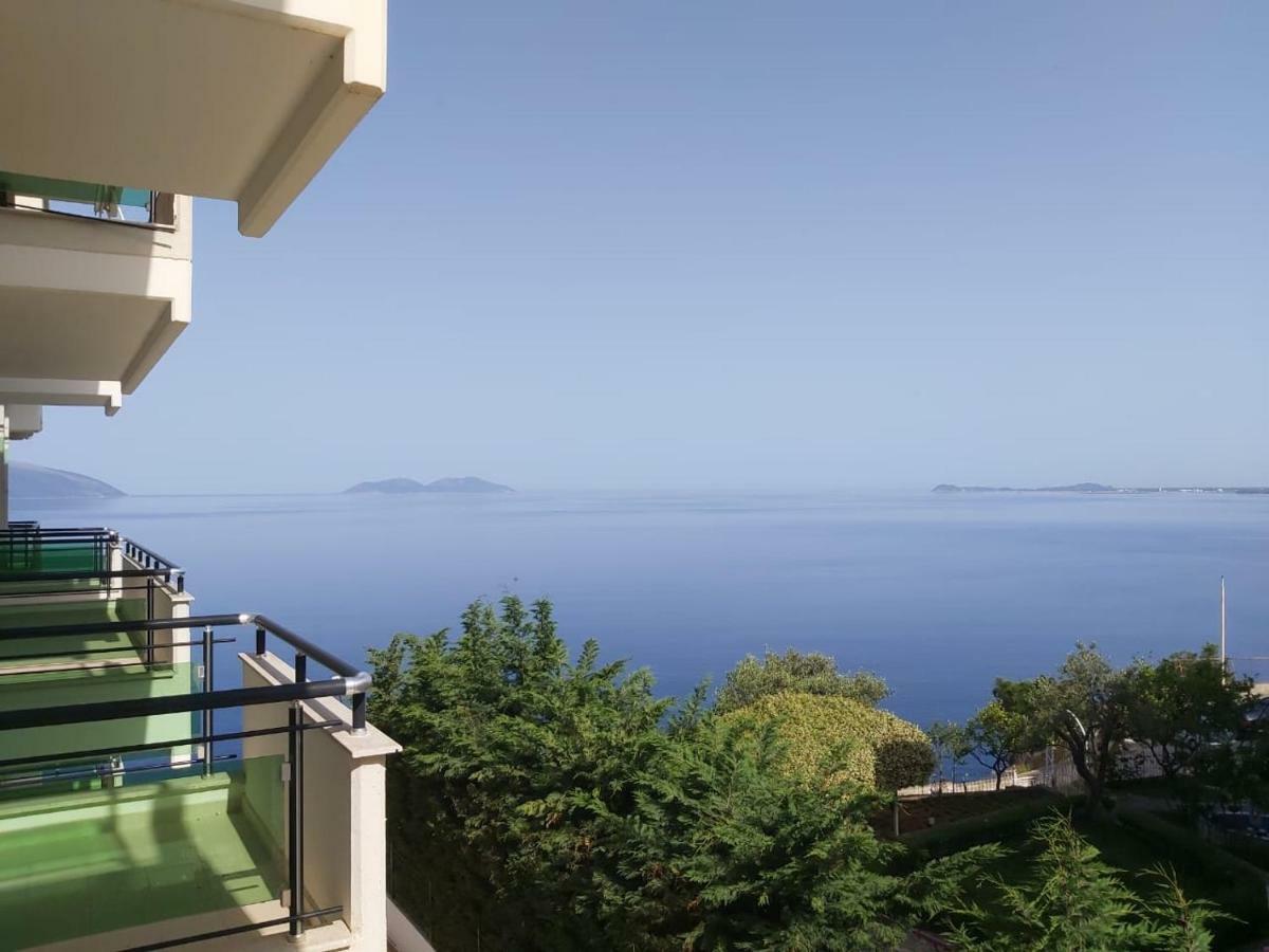 Deni Sea View Apartment Влёра Экстерьер фото